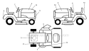 Part Location Diagram of 64-1726-29 Husqvarna Decal, Engine Hp